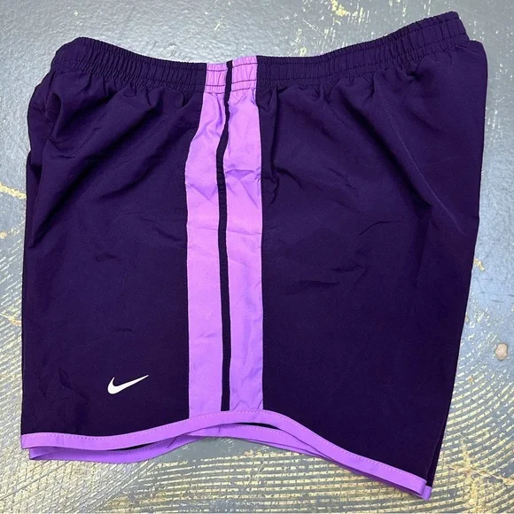 Nike 4’ Running Fitness Shorts Purple Lavender Workout Court 519819-584 Ace - Picture 4 of 12